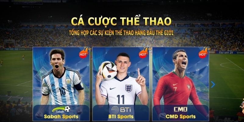 Các bộ môn cá cược HOT nhất tại Thể Thao 123B