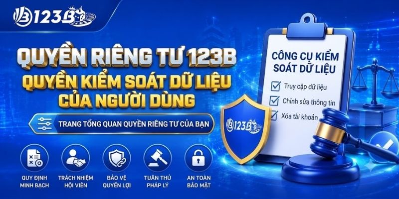 Quyền Riêng Tư 123B – Kiểm Soát Và Bảo Vệ Dữ Liệu